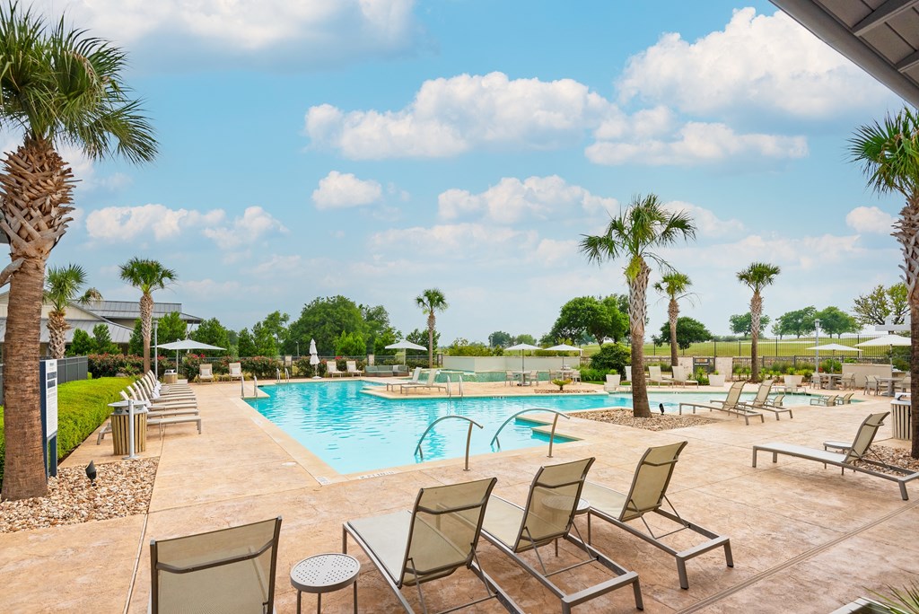 take a dip in our resort style pool