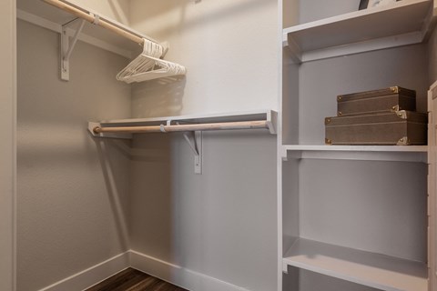 Walk In Closet at Tin Top at the Creamery Apartments