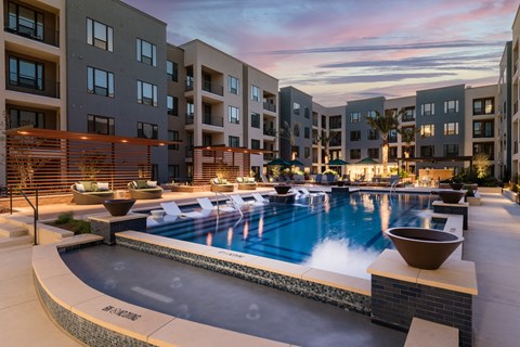 Tin Top at the Creamery Apartments Pool