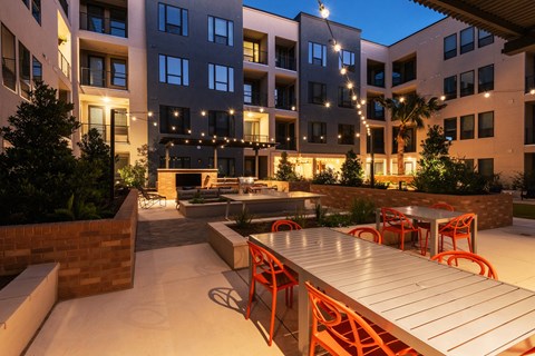 Patio at Tin Top at the Creamery