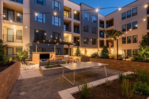 Patio at Tin Top at the Creamery