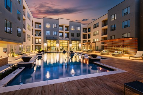 Tin Top at the Creamery Apartments Pool