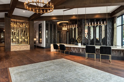 a rendering of the lobby at the kimpton brice hotel