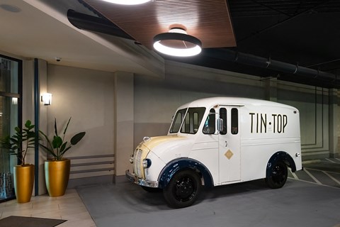 Tin Top Creamery Milk Truck