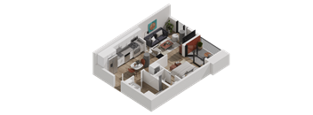 52 TEN E2 Studio Floorplan