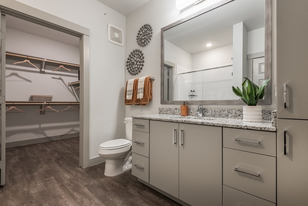 Upland Apartment Bathroom