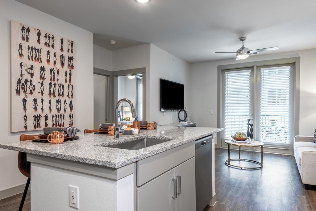 Upland Apartment Kitchen