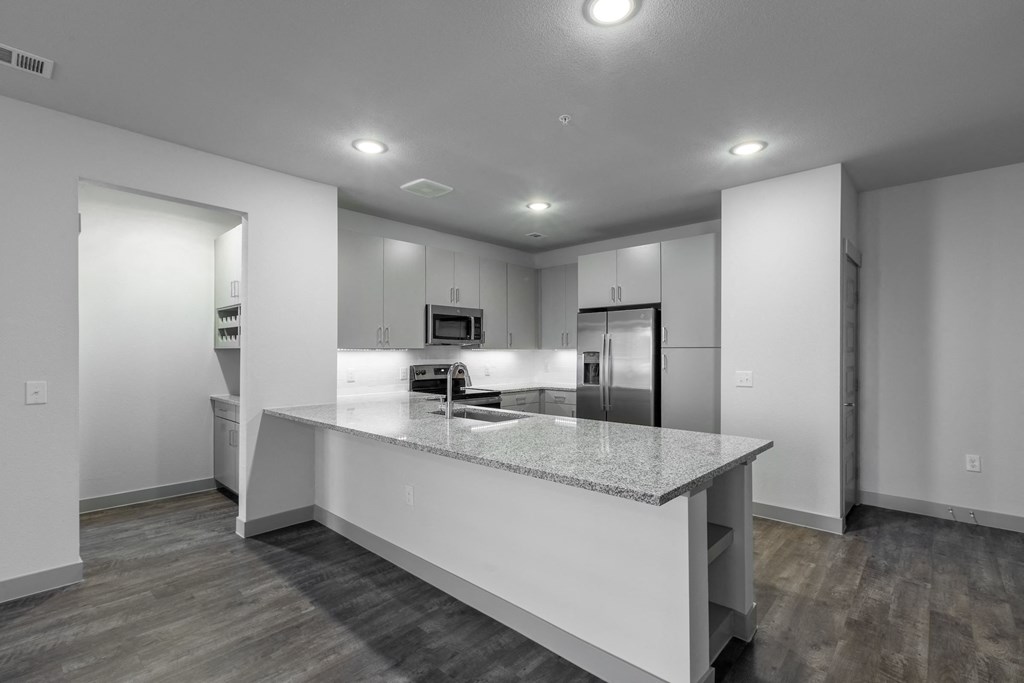 Upland Apartment Kitchen