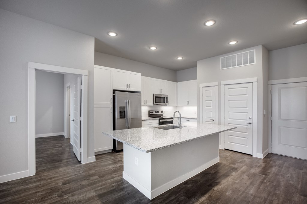 Upland Apartment Kitchen