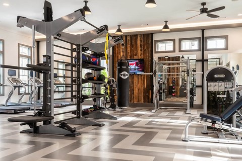 Two Level Fitness Center at Retreat at Ironhorse, Franklin, 37069
