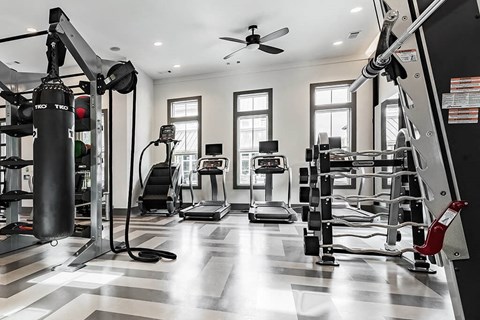 State-Of-The-Art Fitness Center at Retreat at Ironhorse, Tennessee