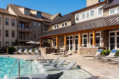 Poolside Sundeck at Retreat at Ironhorse, Franklin, TN, 37069