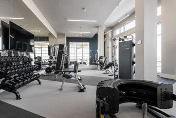 24-Hour Multi-Level Cardio And Weightlifting Center at Encore at Boulevard One, Denver, 80230