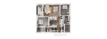 our apartments have a variety of floor plans to choose from