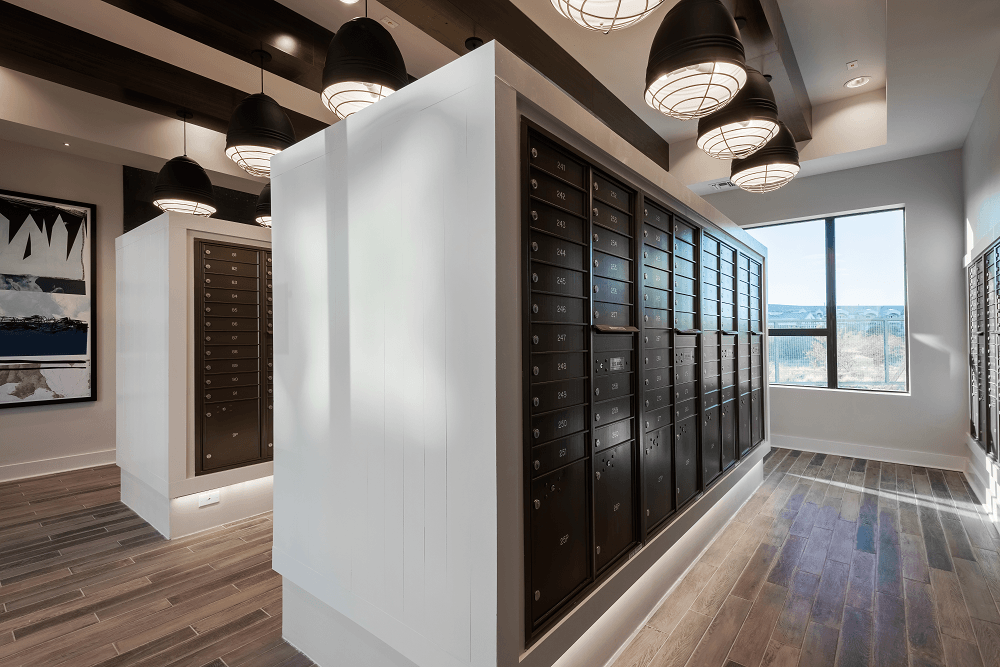 mailroom at escape at arrowhead apartments