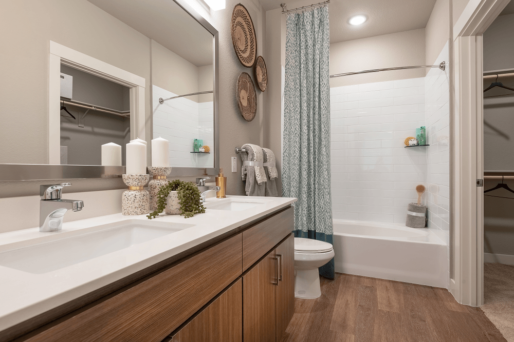 Bathroom at Escape at Arrowhead Apartments