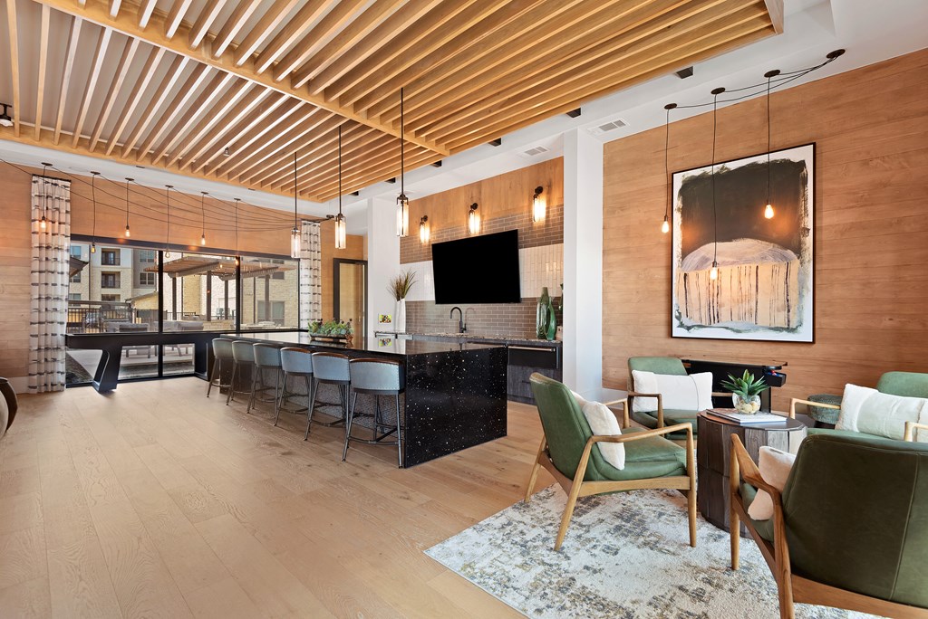 interior of an apartment at ironridge at hill country village apartments