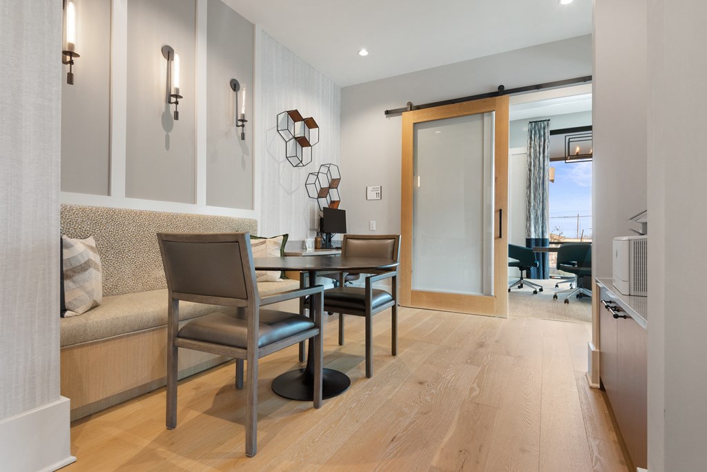 interior view of an apartment at ironridge