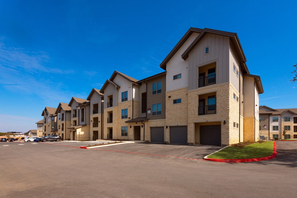 parking lot at ironridge apartments