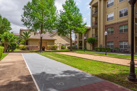 the preserve at ballantyne commons apartments walkway to apartment buildings