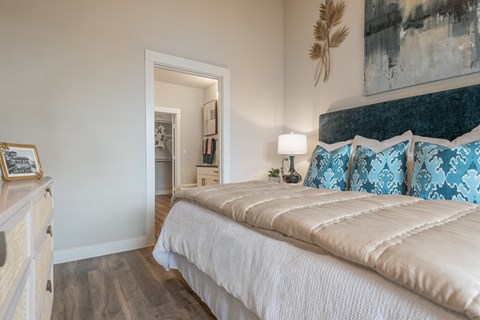 Apartment Bedroom at Tin Top at the Creamery