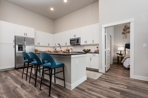 Apartment Interior at Tin Top at the Creamery