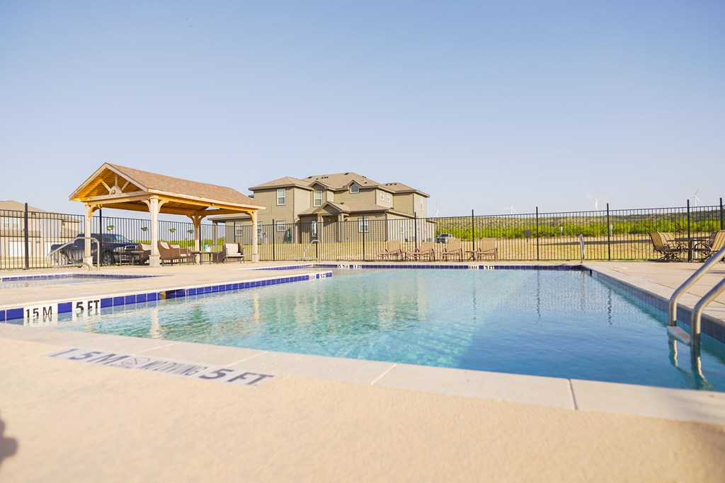 Large community pool