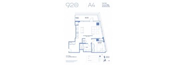 a blueprint of a floor plan of a house
