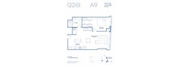 a blueprint of a floor plan of a house