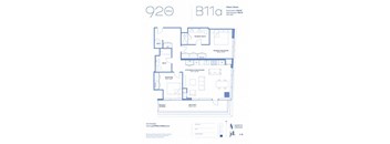 a blueprint of a floor plan of a house