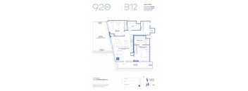a blueprint of a floor plan of a house