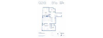 a blueprint of a floor plan of a house