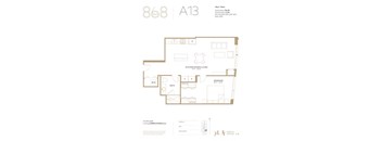 a floor plan of a house with bedrooms and a living room