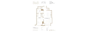 the floor plan of the apartment