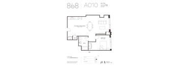 a floor plan of a house with bedrooms and a living room