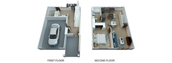 1 Bedroom / 1 Bathroom /w Den