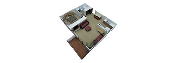 1 Bedroom 1 Bathroom