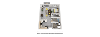 Chrome - 1 Bedroom 1 Bathroom