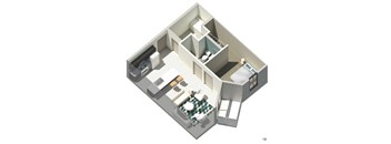 1 Bedroom 1 Bathroom