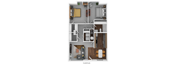 2 Bedroom 1 Bathroom