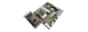 2 Bedroom 1 Bathroom