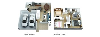 3 Bedrooms 2.5 Bathrooms