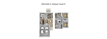 Whisper Creek- 3 Bedroom 2.5 Bathroom