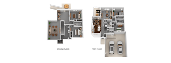 Townhome - 4 Bedroom 3 Bathrooms