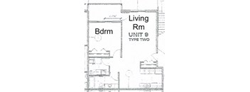 1 Bedroom 1 Bathroom Upper Level