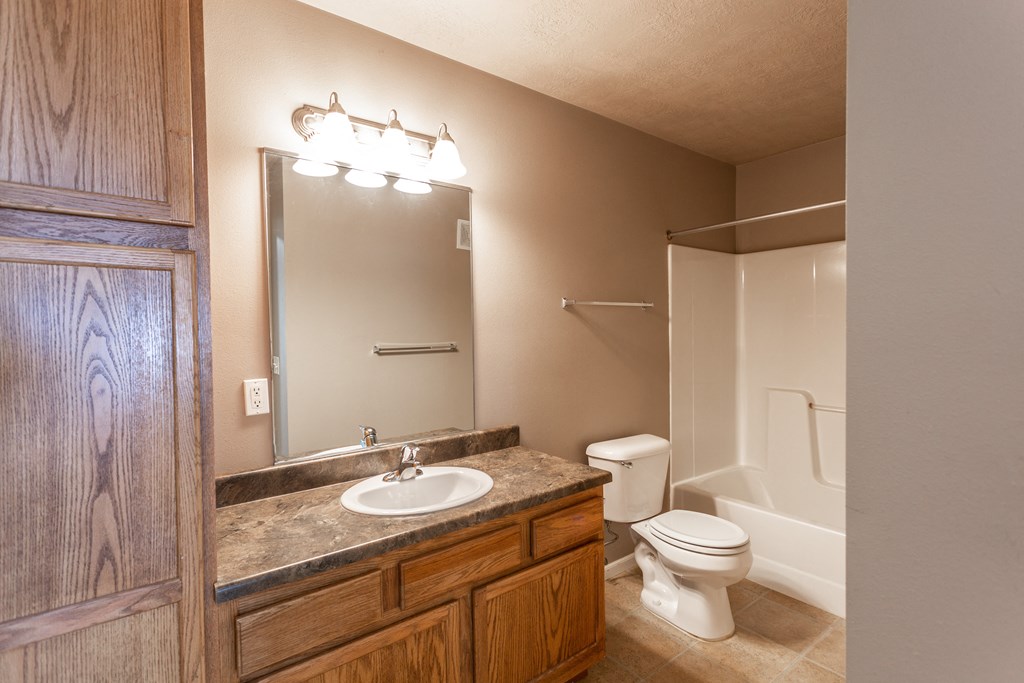 a bathroom with a toilet and a sink and a mirror