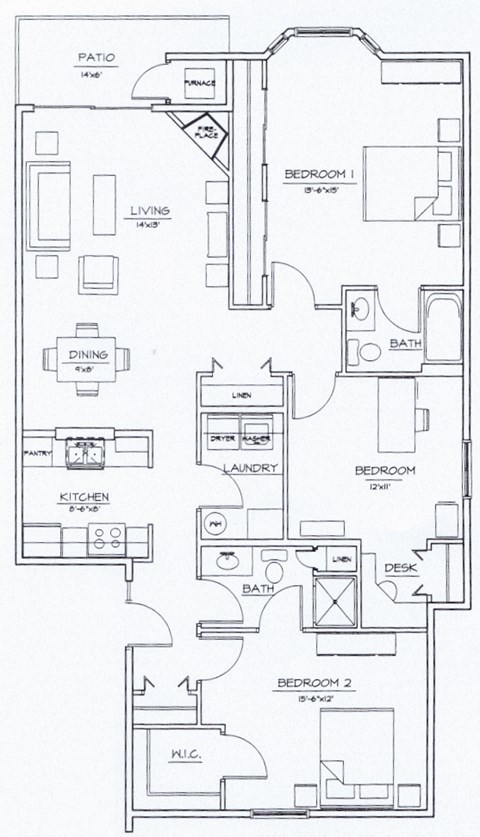3609 W Ralph Rogers Rd. 1-3 Beds Apartment for Rent - Photo Gallery 23