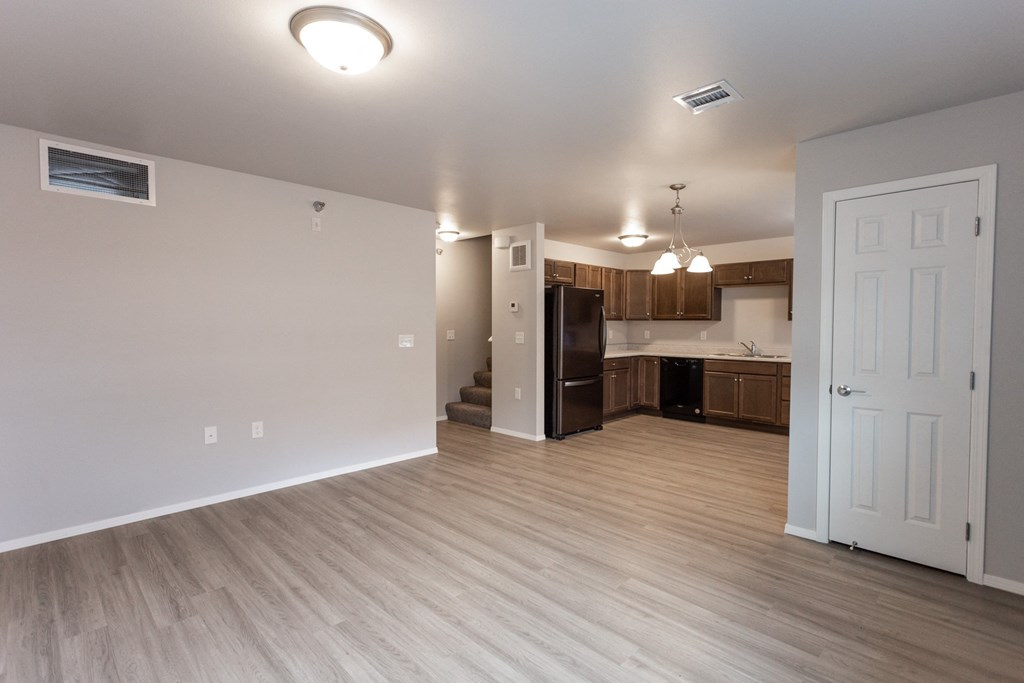 Living Room looking into kitchen