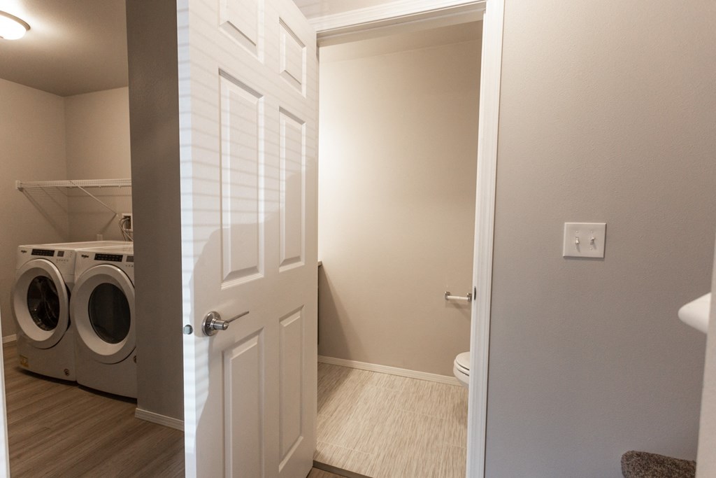 bathroom door entry way