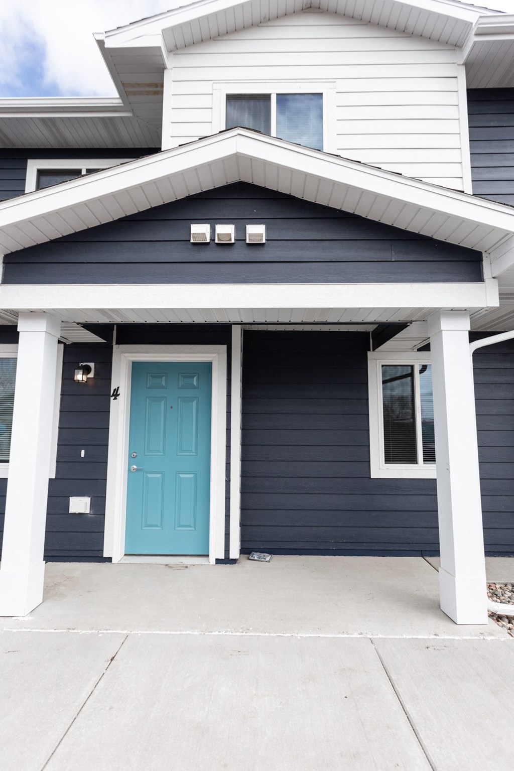 front door of building